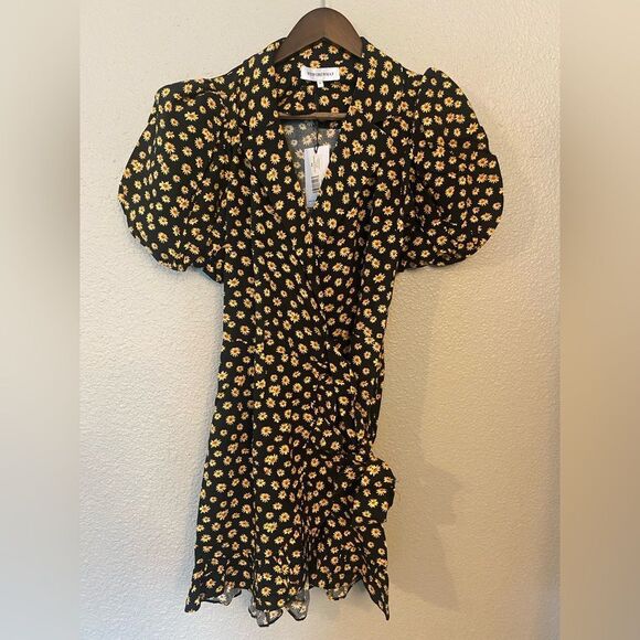 NWT We Wore What Daisy Wrap Dress XS - Picture 5 of 10